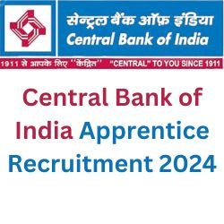 Central Bank Of India Apprentice Recruitment