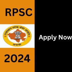 RPSC School Lecturer Recruitment 2024